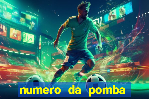 numero da pomba jogo do bicho